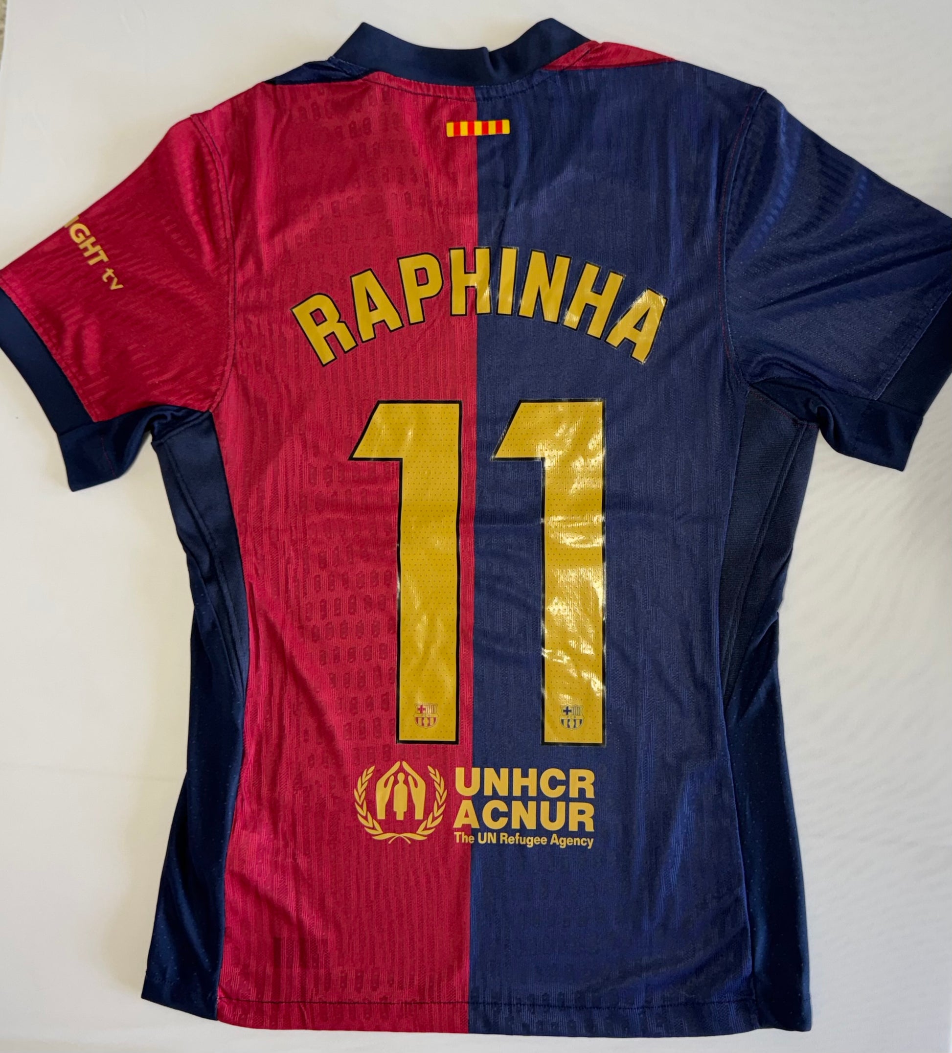 Barca X Cactus jack limited edition home jersey, player issue with la liga patch