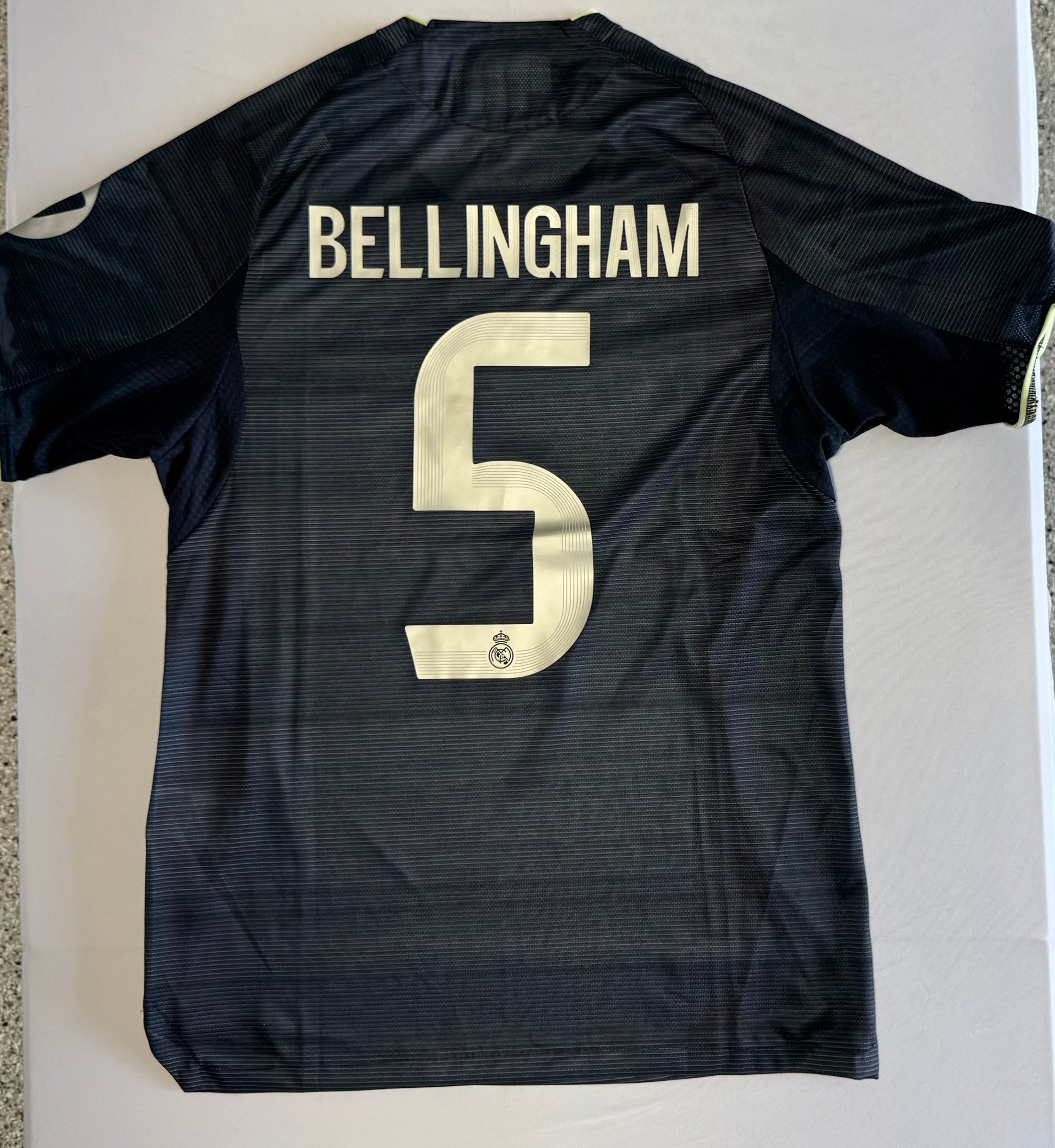 Real Madrid 25/26 Away player issue, With champions league patches