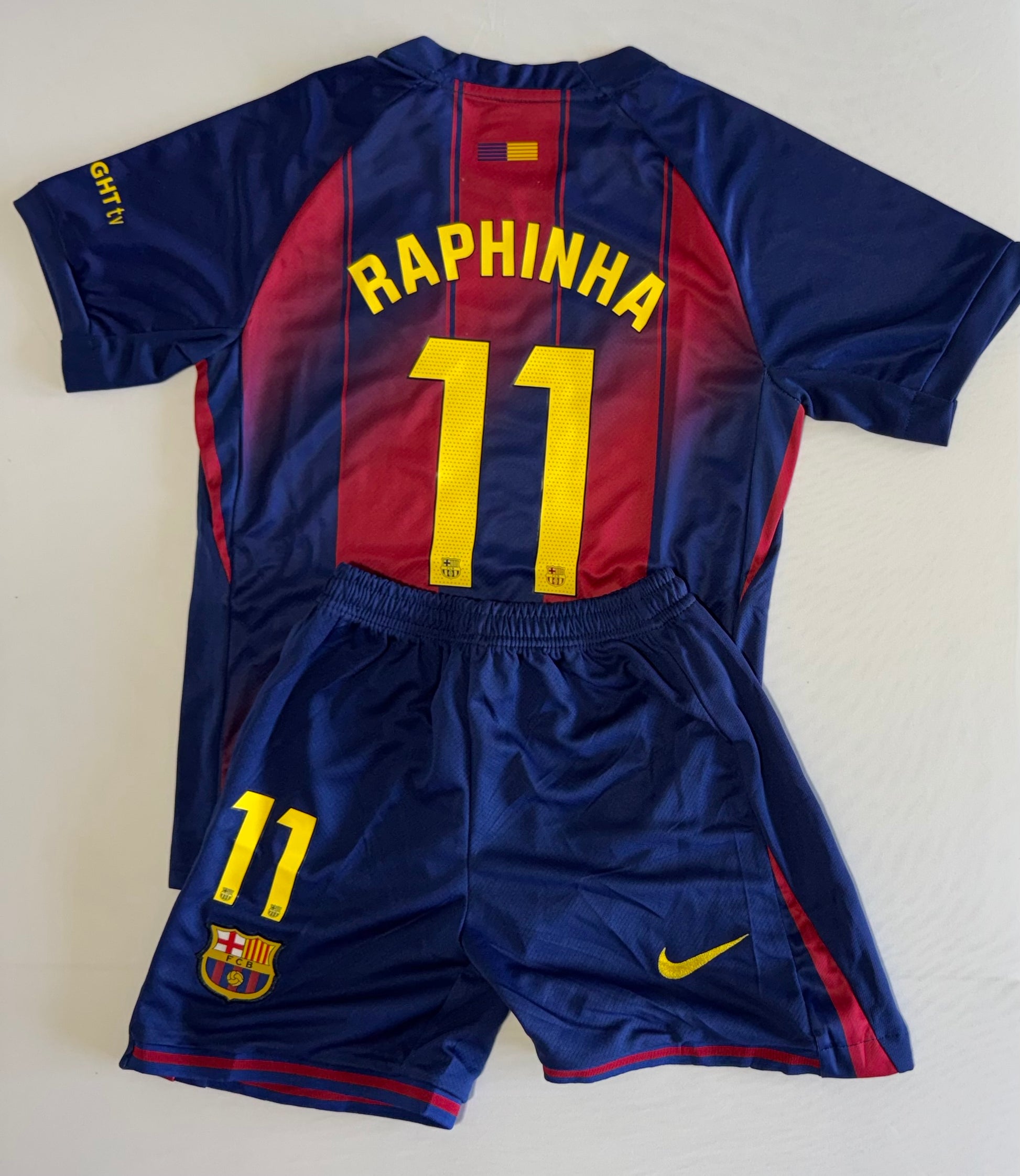 Barcelona 25/26 home Kids, with socks and shorts