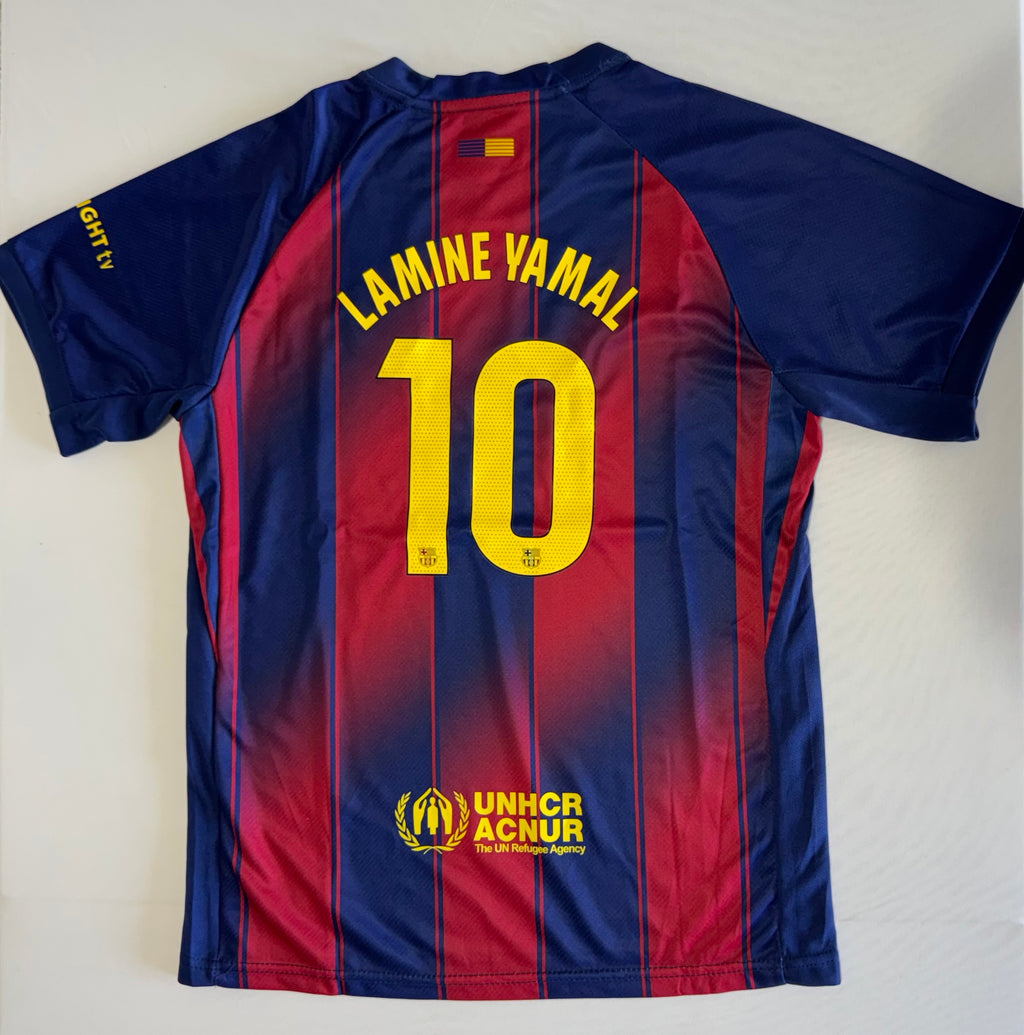 Barcelona 25/26 home Kids, with socks and shorts