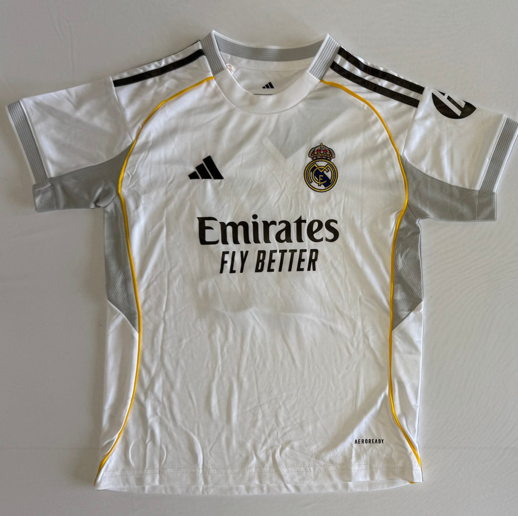Real madrid 25/26 home Kids with shorts and socks